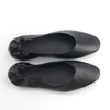 Women's Foldable Soft Memory Foam Ballet Flats Comfortable Slip On Ballerina Slippers Dress Flat Loafers Leather Slippers