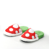 Funny Cute Unisex Plush Soft Cozy Indoor Bedroom Mario Piranha Slippers