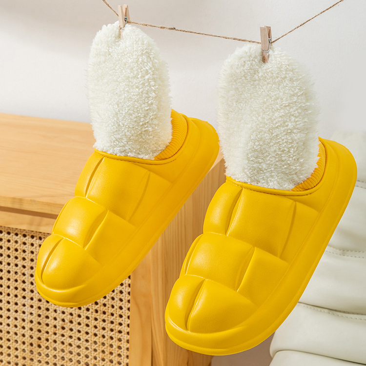 Removable Puff Slippers