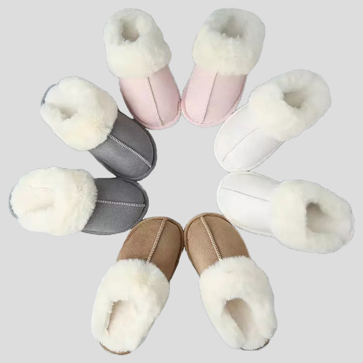 Women Fluffy Cozy Memory Foam Indoor Slippers