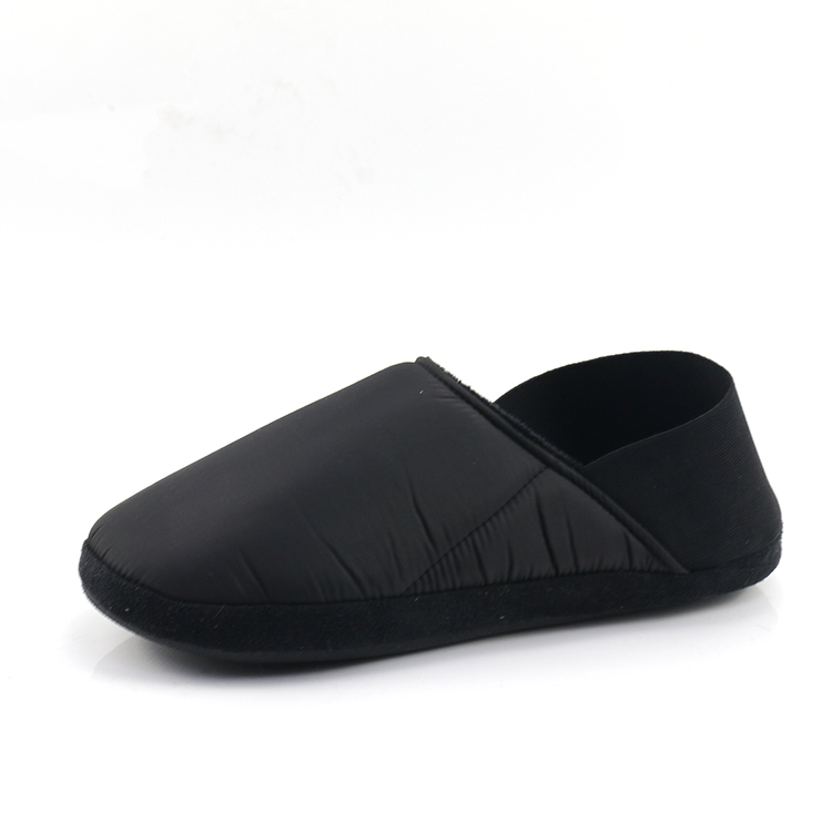 Wholesale Warm Soft Indoor Down Slippers For Men