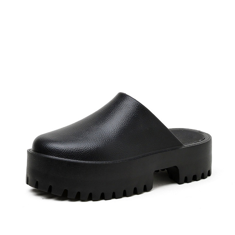 Outdoor Platform Slides Slippers Ladies Fashion Thick Sole Summer Sandals