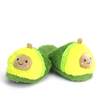 Custom Winter Warm Cute Plush Animal Sleepers Woman Avocado Slippers
