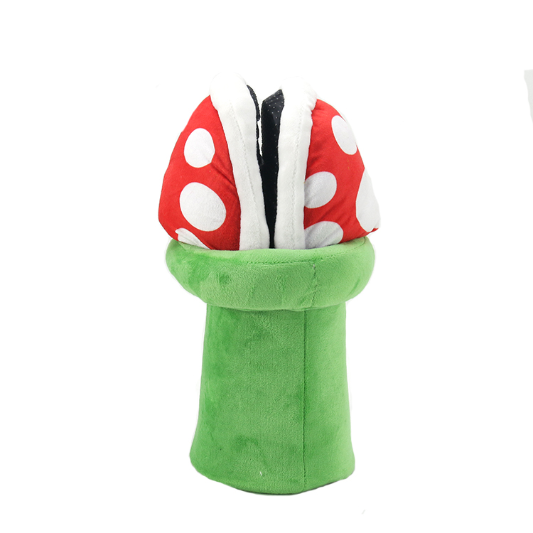 Funny Cute Unisex Plush Soft Cozy Indoor Bedroom Mario Piranha Slippers