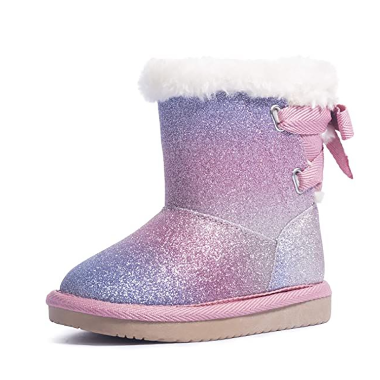 New Fashion Kids Winter Warm Ankle Boots