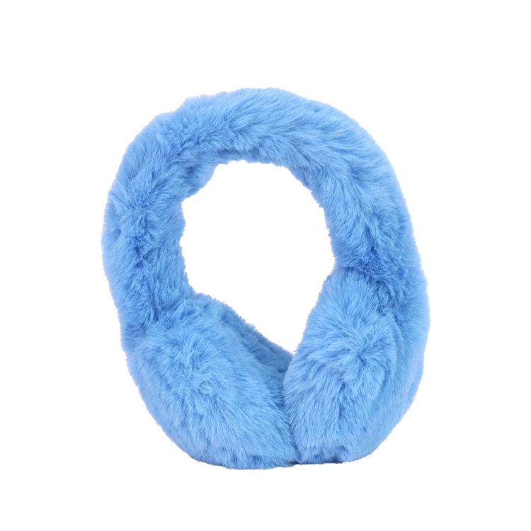 Factory Custom Winter Warm Furry Fur Earmuff for Women Wholesale