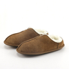Classic Winter Warm Full Sheepskin Fur Slippers For Men