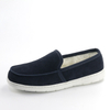 Custom Winter Warm Fluffy Fur Casual Shoes Moccasin Slippers For Men