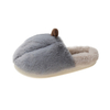 Halloween New Arrival Women Indoor Outdoor Closed Toe Fluffy House Pumpkin Plush Slippers