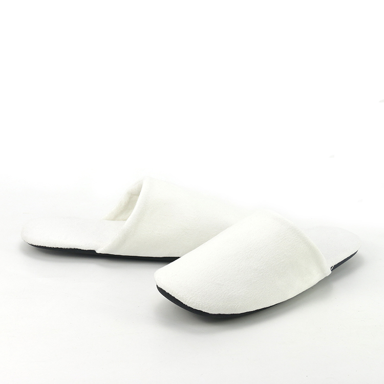 Soft Comfy Short Plush DIY Logo Colorful Indoor Outdoor Custom Carpet Closed Toe Slippers For Women