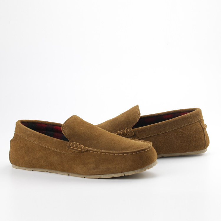 Men’s Spring Soft Outdoor Casual Shoes Moccasin Slippers Custom Logo