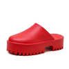 Outdoor Platform Slides Slippers Ladies Fashion Thick Sole Summer Sandals