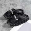 Custom Logo Unisex Summer Beach EVA Home Sandals Slippers Bathroom Slides Slippers For Men